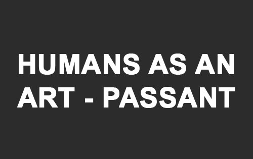 humans as an art-passant  /  LukasFeichtner Galerie, 2004